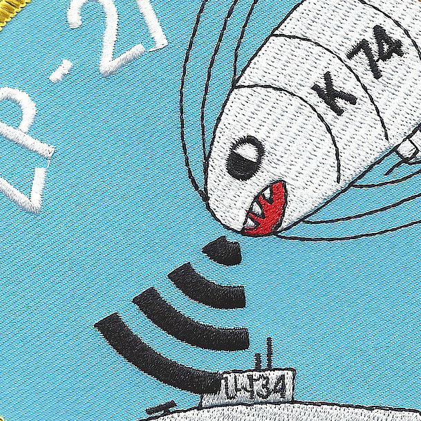 Zp-21 Blimp Squadron WWII Patch | Squadron Patches | Navy Patches