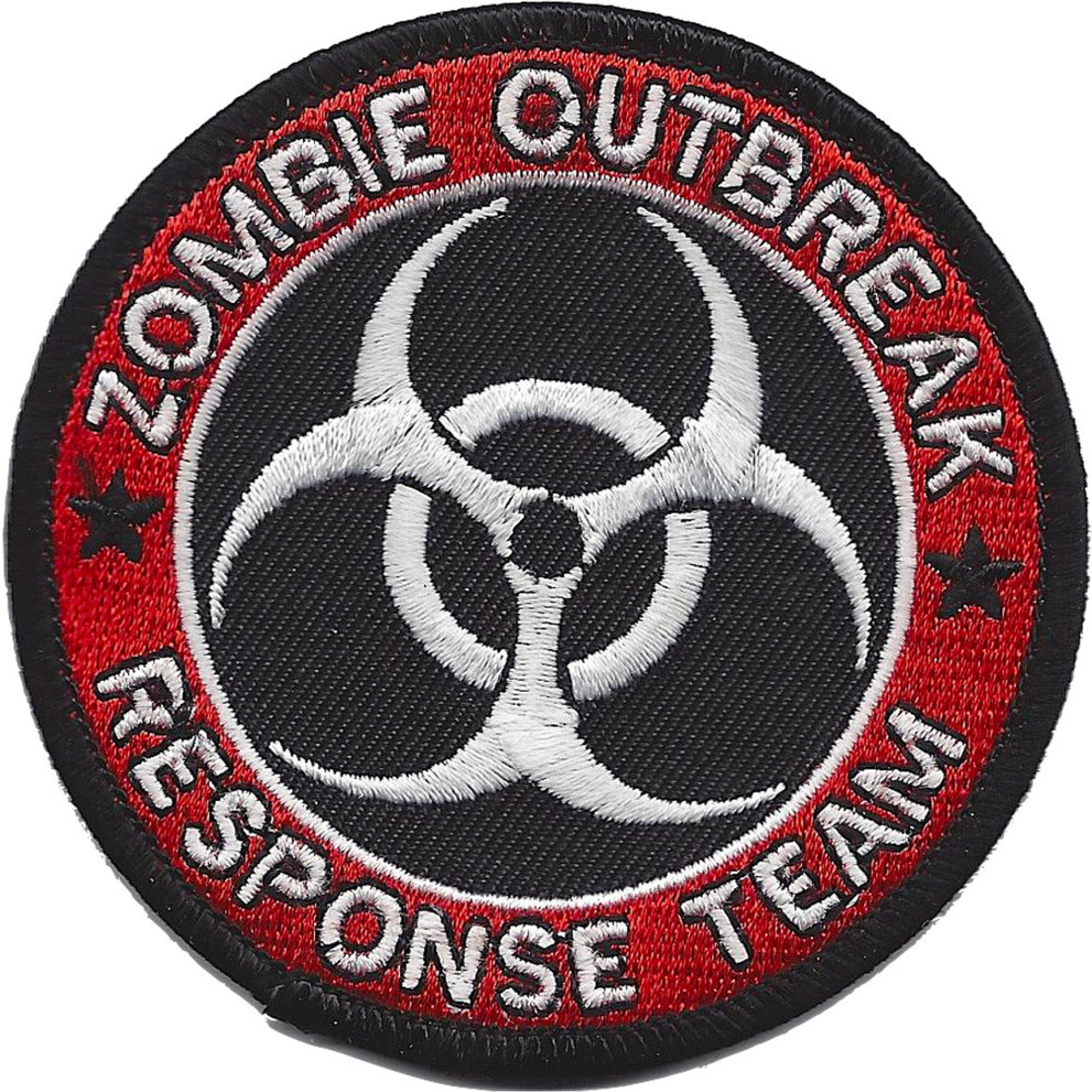 BIOHAZARD ZOMBIE HUNTER OUTBREAK RESPONSE TEAM TACTICAL HOOK PATCH FOREST BADGE