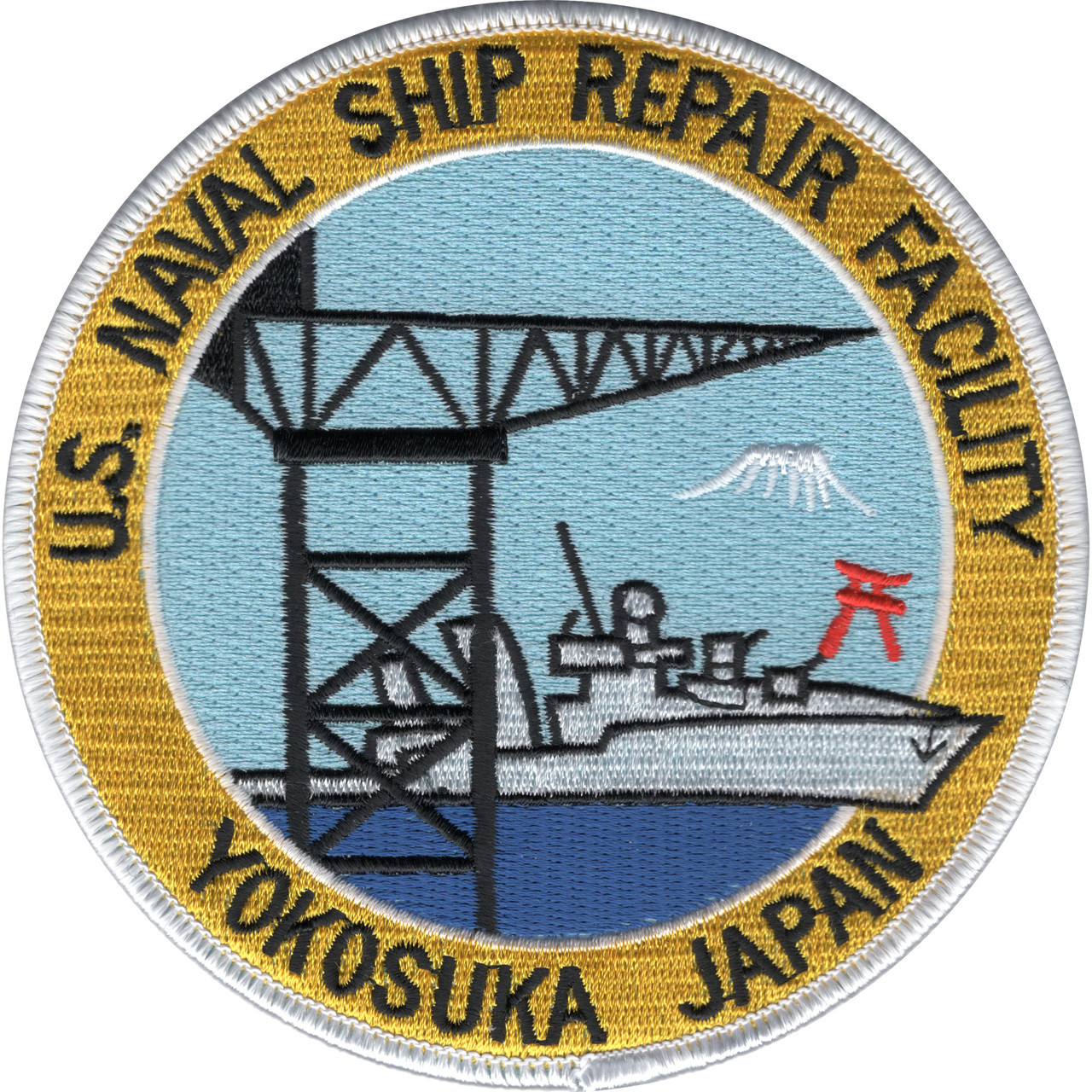 United States Navy Ship Repair Facility Yokosuka Japan MILITARY  PATCH