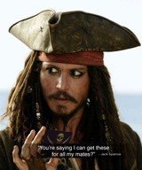 Jack Sparrow Wants Pirate Patches