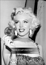 Marilyn Monroe Patch Quote