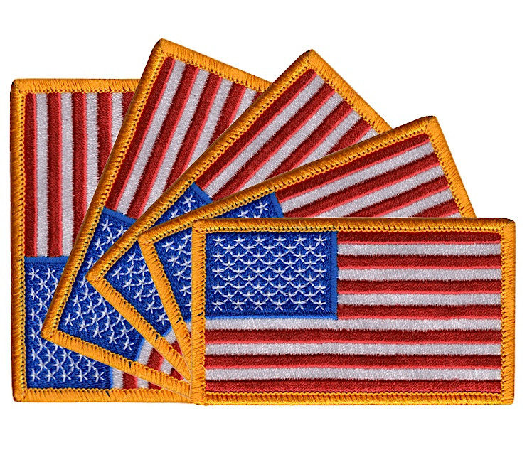 United States Flag Patch (5 Pack)