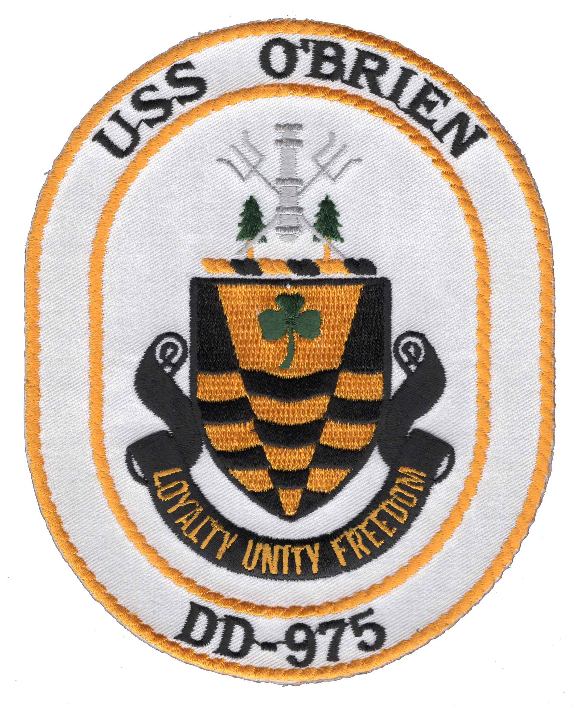 USS O Brien DD 975 Destroyer Ship Patch Destroyer Patches Navy 350-unique-spaceship-names-for-your-outer-space-journey