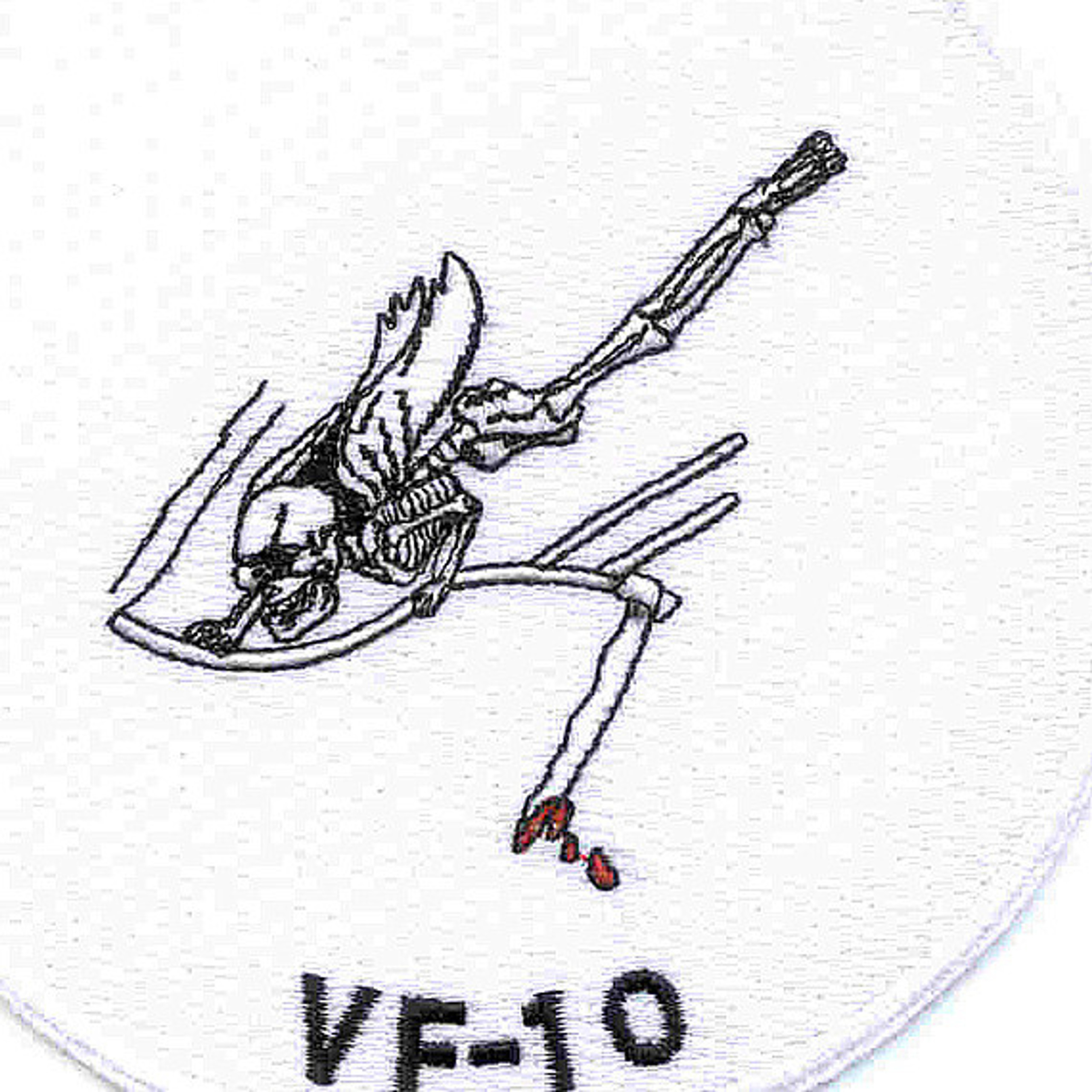 VF-10 Fighter Squadron Grim Reapers Patch | Squadron Patches | Navy ...