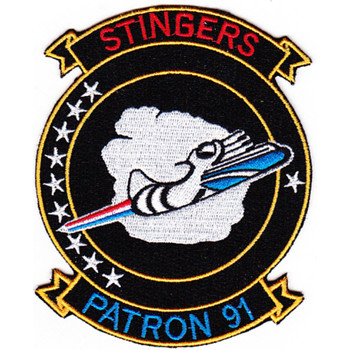 VP-91 Patch Stingers Patron 91
