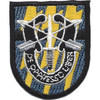 12th Special Forces Group Flash W/Crest Patch