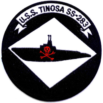 USS Tinosa SS-283 Patch Version A