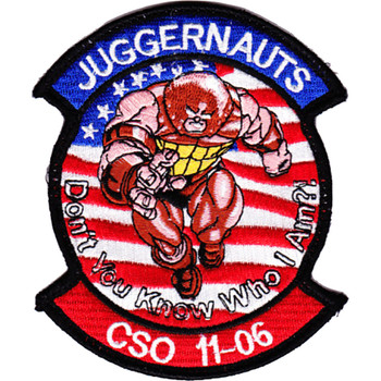 479th Tactical Fighter Squadron CSO 11-06 Patch Hook And Loop