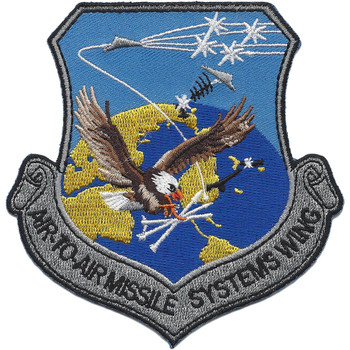 USAF Air to Air Missile Systems Wing Patch