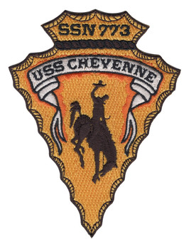 USS Cheyenne SSN-773 Patc