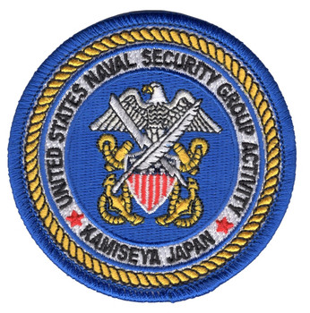 Naval Security Group Activity Kamiseya, Japan Patch