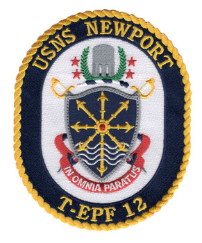 USNS Newport T-EPF 12 Patch