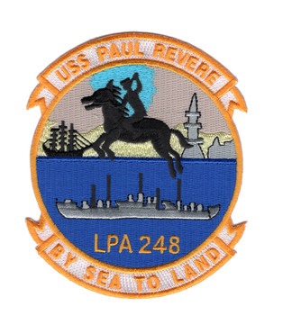 USS Paul Revere LPA-248 Patch