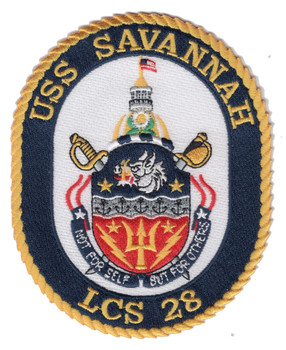 USS Savannah LCS-28 Patch