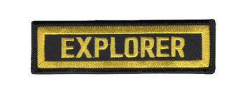 Explorer Law Enforcement 1x4 Patch