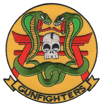 HMLA-369 Gunfighters US Marine Corps Light Attack Helicopter Squadron Patch