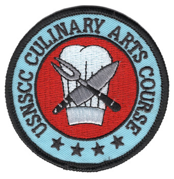 USNSCC Culinary Arts Course US Navy Patch