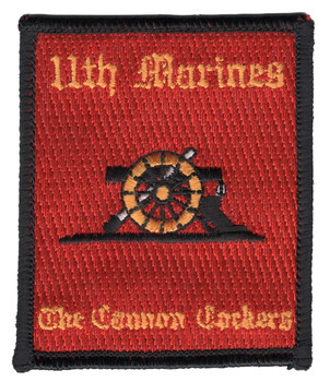 11th Marine Regiment "Cannon Cockers" US Marine Corps Patch