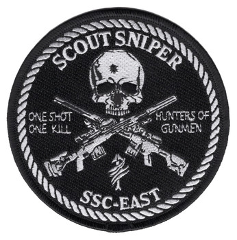 SCC-East Scout Sniper Course-East US Marine Corps Patch