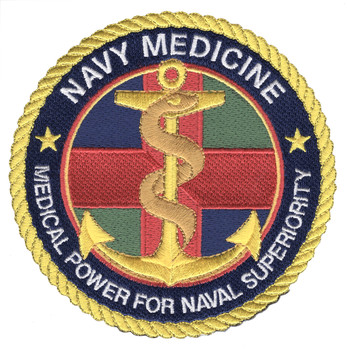 Bureau of Medicine and Surgery US Navy Patch 