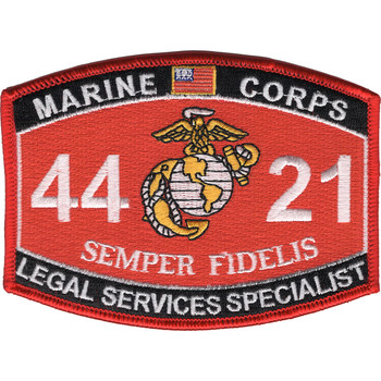 4421 Legal Services Specialist MOS Patch