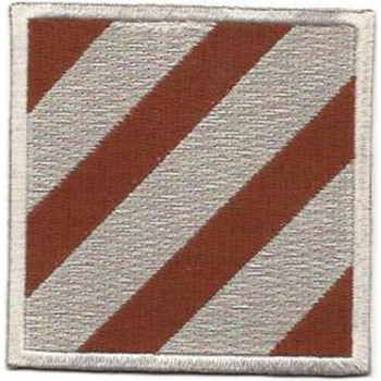 3rd Infantry Division Patch Desert