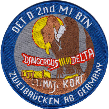 2nd Military Intelligence Battalion Detachment D Patch