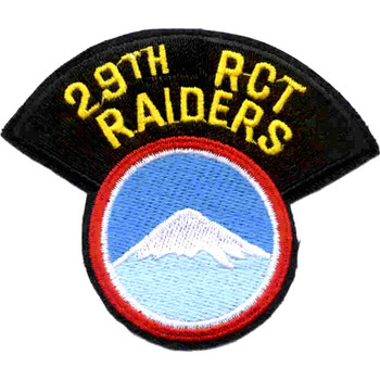 29th Infantry Regimental Combat Team Patch