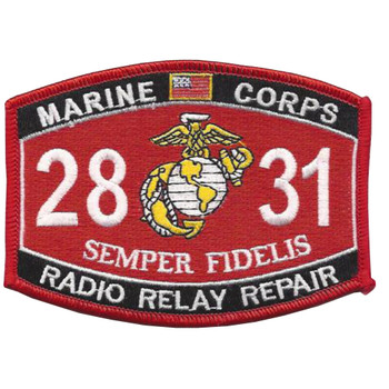 2831 Radio Relay Repair MOS Patch