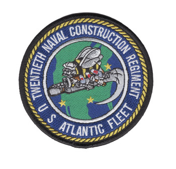 20th Naval Construction Regiment Atlantic Fleet Patch