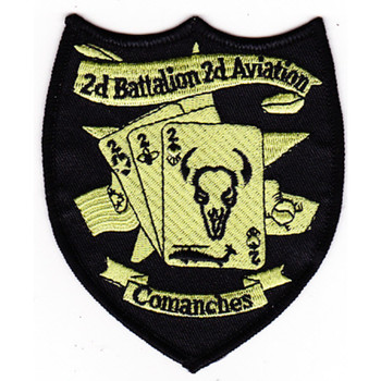 2nd Battalion 2nd Aviation Attack Regiment C Company Patch - Subdued
