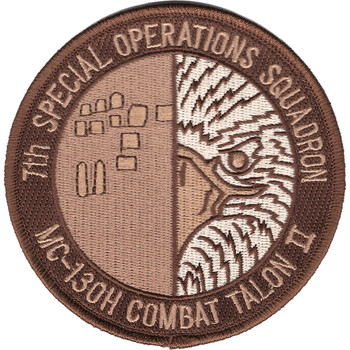 7th SOS Special Operations Squadron Desert Patch