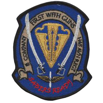 1st Battalion 145th Aviation Regiment Company B Patch