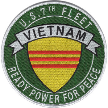 7th Fleet Vietnam Patch Ready Power For Peace