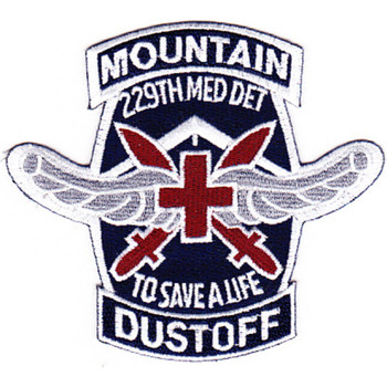 229th Aviation Medical Detachment 10th Mountain Division Patch