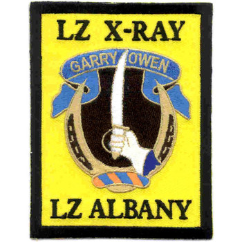 7th Cav Rgt-Lz x-ray, Lz albany