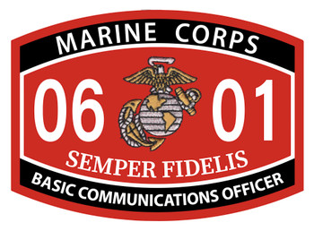 0111 Administrative Specialist USMC MOS Patch