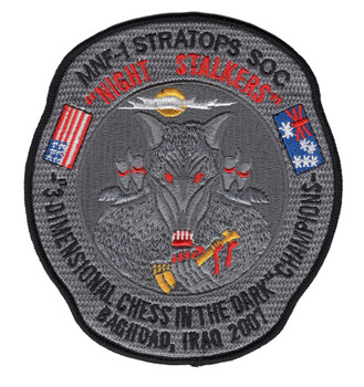 160th Special Operations Aviation Regiment Patch Night Stalkers Stratops