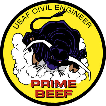 Civil Engineering (CE) Prime Beef US Air Force Patch