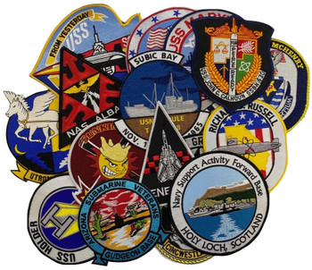 U.S. Navy Patch Grab Bag, Quantity 25