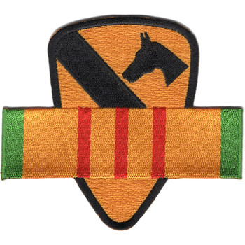 1st Cavalry Division Vietnam Service Ribbon Patch