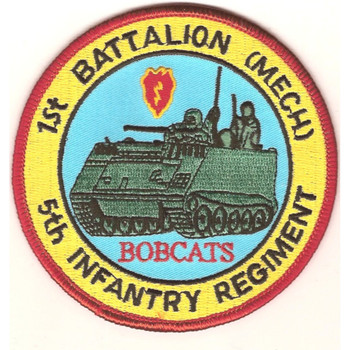 1st Battalion Mechanized 5th Infantry Regiment Patch