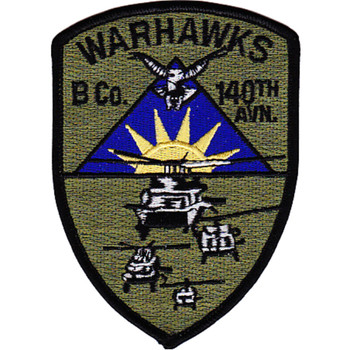 140th Aviation Regiment B Company Patch