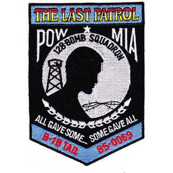 128th Bomb Squadron Patch