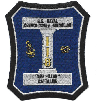 118th Naval Construction Battalion WWII Patch