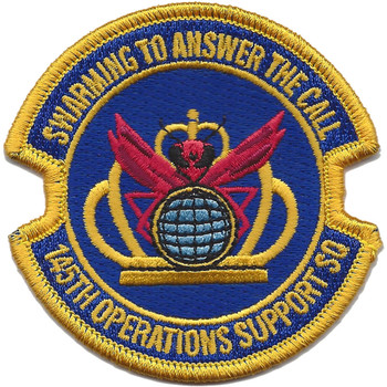 25th Air Support Operations Squadron Patch OD Green | Squadron Patches ...