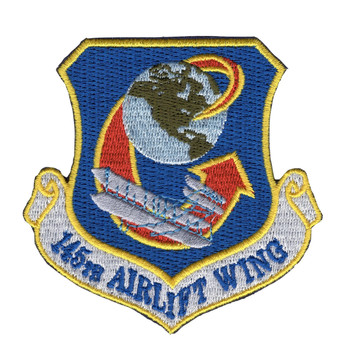 145th Airlift Wing Patch