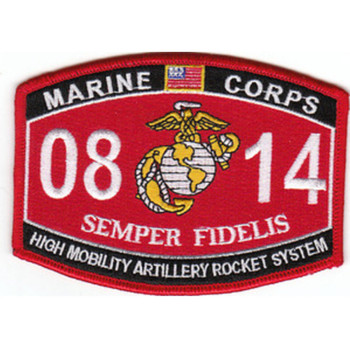 0814 High Mobility Artillery Rocket System MOS Patch