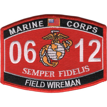0612 Field Wireman MOS Patch