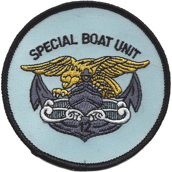 Sbu 22 Special Boat Unit Two Two Patch Color Special Warfare River Patrol Boat Patches Navy Patches Popular Patch